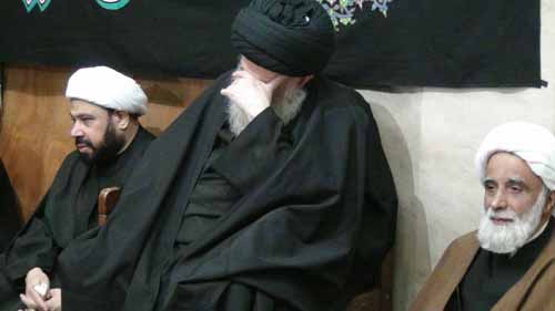 برگزاری مراسم عزاداری شهادت امام رضا (ع) با حضور آیت الله العظمی روحانی