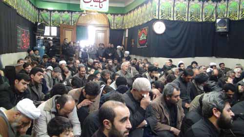 برگزاری مراسم عزاداری شهادت امام رضا (ع) با حضور آیت الله العظمی روحانی