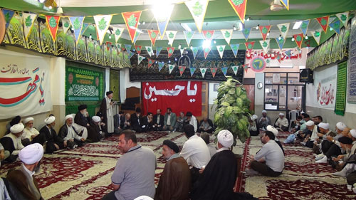 رگزاری مراسم جشن میلاد امام زمان (عج) با حضور آیت الله العظمی روحانی