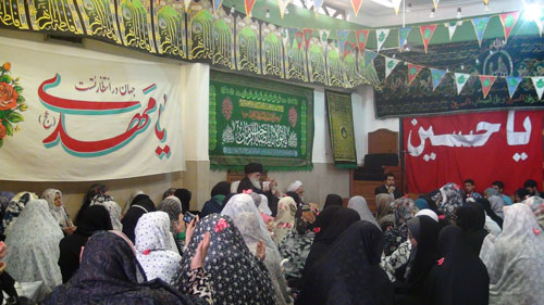 رگزاری مراسم جشن میلاد امام زمان (عج) با حضور آیت الله العظمی روحانی